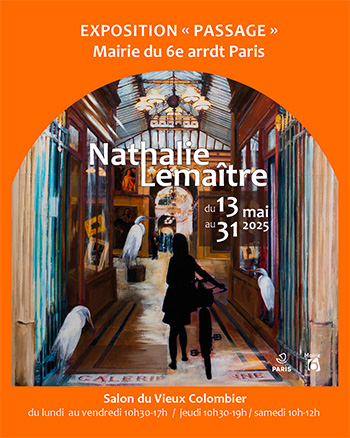 Evénement et exposition : Nathalie Lemaître peintre